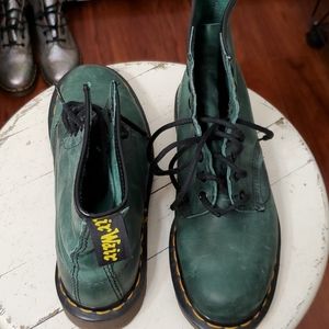 Dr. Martens Doc Martens GREEN Leather